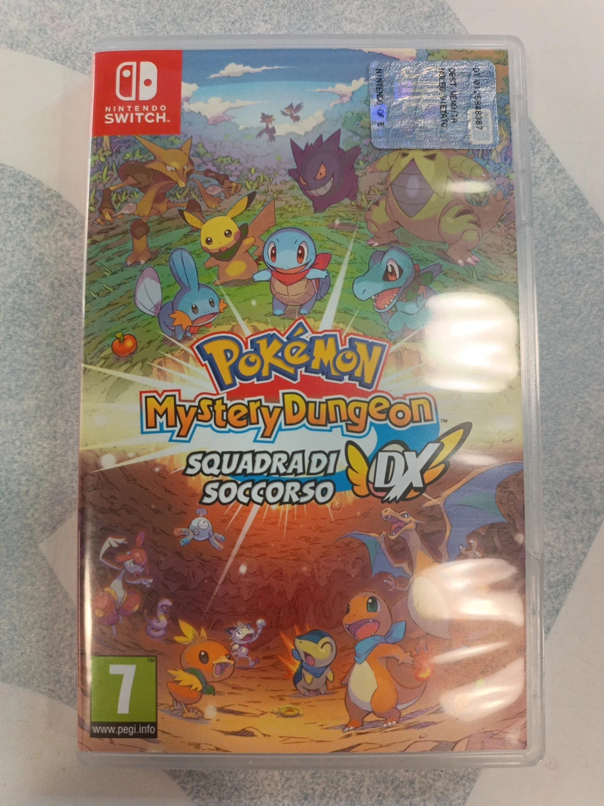 Pokémon Mystery Dungeon Squadra Di Soccorso DX Switch Nintendo Triangolo Blu